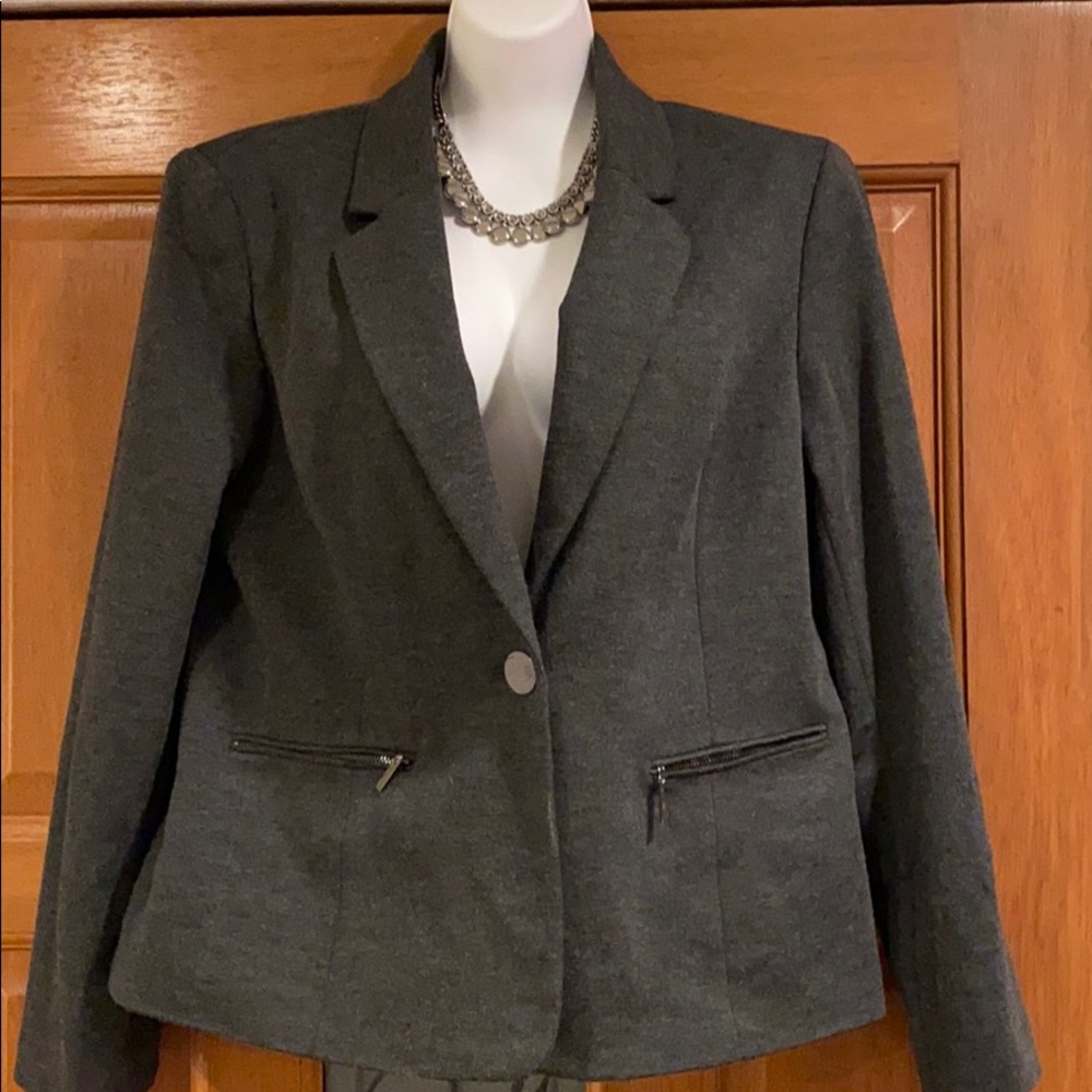 Kasper soft knit blazer